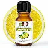 Limone di Sicilia Bio Olio essenziale 100% Puro 30 ml - Uso interno Terapeutico Alimentare Diffusori Aromaterapia Cosmetica Cucina - Laborbio