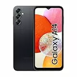 Samsung Galaxy A14 Smartphone Android, Display LCD FHD+ 6.6', 4GB RAM, 64GB Memoria interna espandibile, Batteria 5.000 mAh, Black [Versione italiana]