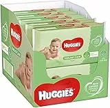 560 Salviettine detergenti per igiene neonati bambini Huggies Unistar Salviette