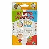 Pera Toons - Gioco Di Carte Con Freddure E Battute Di Pera Toons Per Divertirsi In Famiglia , Per Bambini A Partire Dai 5 Anni, Per02000, Giochi Preziosi