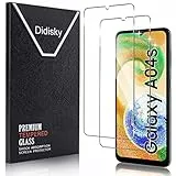 Didisky 2 Pezzi Pellicola Protettiva in Vetro Temperato per Samsung Galaxy A04S, Samsung Galaxy A23 4G 5G, Protezione Schermo [Tocco Morbido ] Facile da Pulire, Trasparente