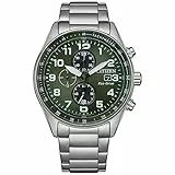 CITIZEN Orologio da polso da uomo Eco-Drive in acciaio inox con cinturino in acciaio inox - CA0770-72X, Bracciale