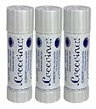 Coccoina colla stick, senza solventi, profumo di mandorla, per bambini, per tutte le occasioni, media, 3 x 20 g