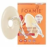 Foamie Gel doccia solido per tutti i tipi di pelle con papaya e latte d'avena che idrata intensamente la pelle 100% vegan e senza plastica 80 g