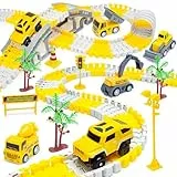 Lixiin 305pcs Pista Macchinine Giocattolo Giochi con 6 Cars da Corsa Regalo Bambini 2 3 4 5 6 Anni