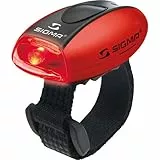 Sigma Luce Posteriore para Bicicleta Micro Light Red Rojo Unisex-Adulto, Nero, Taglia Unica