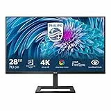 Philips 288E2A Gaming Monitor 28', IPS 4K UHD 3840x2160, 300cd/m², Tempo di risposta 4ms, AMD FreeSync, Audio integrato, Multiview ( PIP, PBP ), 2xHDMI / Display Port / Vesa / Nero