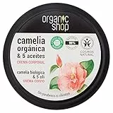 Organic Shop Crema Corpo Camelia Giapponese 250 ml, Estándar, Único, 250 unità