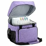 Luxja Borsa Tagliacuci per la Maggior Parte delle Macchine Tagliacuci, Borsa per Tagliacuci e Accessori, 33CM x 30,5CM x 34CM, Viola