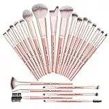 MAANGE Set di 23 pennelli per il trucco sintetici di alta qualità, per il viso, per arrossare, ombretto, sfumatura, set regalo per la graduazione (rosa)