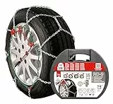 RD9 - Catene da Neve Metalliche, Guanti Inclusi, Maglie 9 mm, Taglia n. 90, Set di 2 Pezzi