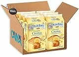 6X Mulino Bianco Cornetti Ripieni con Delicata Crema Pasticcera 6 Monoporzioni 300g [CAIYA® BOX da 6 Confezioni]