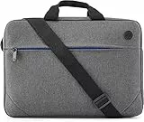 HP Borza Prelude per Laptop fino a 17,3 Pollici, Tasca Interna Imbottita per Accessori, Cerniera Rinforzata, Realizzata con materiali Impermeabili, Grigia