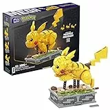 MEGA - Pokémon Kinetic Pikachu set di costruzioni con 1092 mattoncini e pezzi compatibili, arti snodati, Set regalo per costruttori adulti o bambini 12+ Anni, HGC23