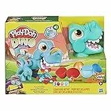 Play-Doh Hasbro Dino Crew - Il T-Rex Mangione, Dinosauro Giocattolo con Suoni da Dinosauro e 3 Uova, Bambini dai 3 Anni in su