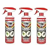 3 PEZZI Zig Zag,Cimici, Insetticida Microincapsulato a lento rilascio indicato per le Cimici, azione rapida e residuale, formato 500 ml X 3 CONFEZIONI