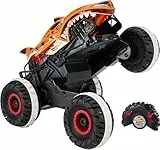 Hot Wheels Monster Trucks - Tiger Shark l'Inarrestabile Veicolo Radiocomandato, fuoristrada 4x4 radiocomandato, Giocattolo per Bambini 4+ Anni, HGV87