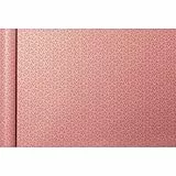 Clairefontaine - Ref 223828C - Rotolo di carta kraft riciclata da 70 g/m², rotolo singolo, 35 cm di larghezza x 5 m di lunghezza, carta kraft riciclata da 70 g/m², motivo fiori rosa