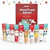 FURTIME Crema Mani Set - 10 Pezzi, Mini Set di Crema per le Mani, Crema per le Mani Secche Screpolate, Regali Natale, Set Regalo per Donne e Uomini - Si assorbe rapidamente, idrata istantaneamente