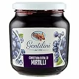 Gentilini Confettura Extra di Mirtilli - 400 gr
