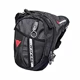Marsupio Gamba Moto,Marsupio Moto Da Gamba Borsa da ciclismo da esterno in bicicletta da uomo in nylon in nylon borsa for gambe impermeabile cintura moto escursionismo ciclismo zaino da equitazione