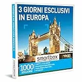 Smartbox - Cofanetto regalo 3 giorni esclusivi in Europa - Idea regalo originale - Due notti con colazione per 2 persone