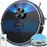 Lubluelu 3000Pa Robot Aspirapolvere Lavapavimenti con Mappatura a 5 Piani, Robot Vacuum Mop 2 in 1, LiDAR Laser 9.0, Aspirapolvere Robot Silenzioso per Pulizia Domestica, WiFi/APP/Alex Control (SL60D)