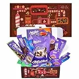 Regalo Cioccolato Milka - Confezione regalo di cioccolatini Milka I Regalo originale per compleanni, bambini, coppie: Milka Oreo, Choco Wafer, Milka caramello, Milka Cookies