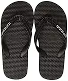Cressi Beach Infradito per Spiaggia e Piscina, Nero, 39/40