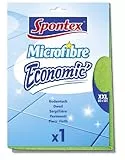 Spontex Microfibre Economic - Panni XXL per il pavimento, 60 x 50 cm, Il colore non può essere scelto. 1 pezzo