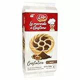Lago 1968, Le Merende di Gastone Crostatine al Cacao 6x40 g, Incartate Singolarmente, Crema al Cacao, Merenda Bambini, Senza Olio di Palma
