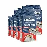 Lavazza Crema e Gusto, Caffè macinato, 8x 250g