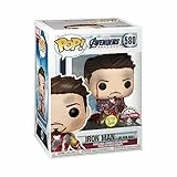 Funko Pop! Marvel: Marvel Avengers Endgame - I Am Iron Man - Metallico - Si Illumina Al Buio - Figura in Vinile da Collezione - Idea Regalo - Merchandising Ufficiale - Movies Fans