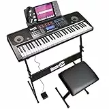 RockJam Kit pianoforte tastiera RockJam a 61 tasti con display touch