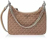 Michael Kors JSET Charm Pouch Should, Borsa Donna, Camel