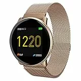 UMIDIGI Uomo Donna, Uwatch 2 Orologio Intelligente con Cardiofrequenzimetro Contapassi Sonno, Impermeabil IP67 Notifiche Messaggi, Fitness Tracker per Android iOS (2 Cinturini)