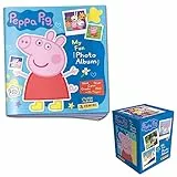 Panini Peppa Pig – Il mio album fotografico – Adesivi e carte (pacchetto scatola)