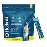 Hydraid® Hydration Helper I Polvere di elettroliti I Sali Minerali integratori sport I Per una migliore reidratazione e recupero I 25 bustine I Dopo sport e feste I Limone