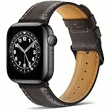 lalasis Cinturino in vera pelle Compatibile con Apple Watch cinturino 38mm 40mm 41mm per uomo donna, Formale Cinturino di ricambio in vera pelle per Apple Watch Series 8 7 6 5 4 3 2 1 SE iwatch B