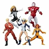 Hasbro Marvel Legends Series, The West Coast Avengers, Confezione da 5 Action Figure Marvel Legends da 15 cm ispirate ai Fumetti
