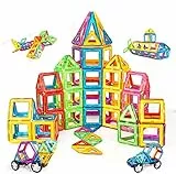 Condis Costruzioni Magnetiche Bambini 120 Pezzi, 3 - 8 anni Giocattoli con Calamite Educativi Regalo Montessori