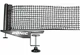 Donic-Schildkröt Rete da Ping Pong Rallye, Set da Competizione Robusto, Regolabile, Cotone, Fissaggio Stabile, Spessore Massimo del Tavolo 5 cm, 808341