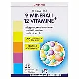 LINEAWIT 60004 Adiuva Day Integratore Alimentare Multivitaminico Multiminerale - 30 Cpr - 29,color Verde - 10 g