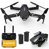 X9 GPS Drone con Telecamera 4K follow me Droni auto return Professionale drones Adulti WiFi 5G Video Diretta FPV Drone con fotocamera RC Quadricotteri con GPS Ritorno Automatico 2 Batterie