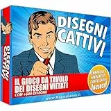 Magma Games DISEGNI CATTIVI - Giochi da Tavolo dei Disegni Vietati per Adulti, Gioco da Tavola Senza Censure da 18+ Anni, Giochi di Società in Scatola per Feste, Compleanno, Party Game in Italiano
