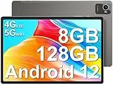 jumper Gaming Tablet 10.51 Pollice 8GB RAM 128GB ROM Tablet Android 12, T616 Octa-Core, Dual SIM, 4G LTE, 5G/2.4G WiFi, 1920x1200 IPS FHD, 4 Speakers, BT5, fotocamera 13MP, Type-C, 7000mAh, 2023