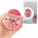 Bandai - Tamagotchi - Tamagotchi PIX - Floral rosa - animale elettronico virtuale con schermo a colori, tasti tattili giochi e fotocamera - 42911