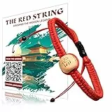 ELCORDONROJO Bracciale rosso per uomo e donna. Leggenda del filo rosso del destino, Regali originali per le coppie…, Talla única