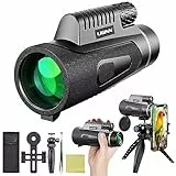 Ant Warrior Monocolo Cannocchiale Professionale Potente 12X50 HD Monocoli Telescopio Monoculare Professionale Teleobiettivo Cannocchiale Portatile Adulti Osservazione Degli Uccelli