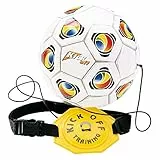 Mondo Toys - Kick Off Trainer - Trainer da Calcio Bambini / Adulti - Attrezzatura per allenamento Individuale con cintura Regolabile - pallone incluso - 18007
